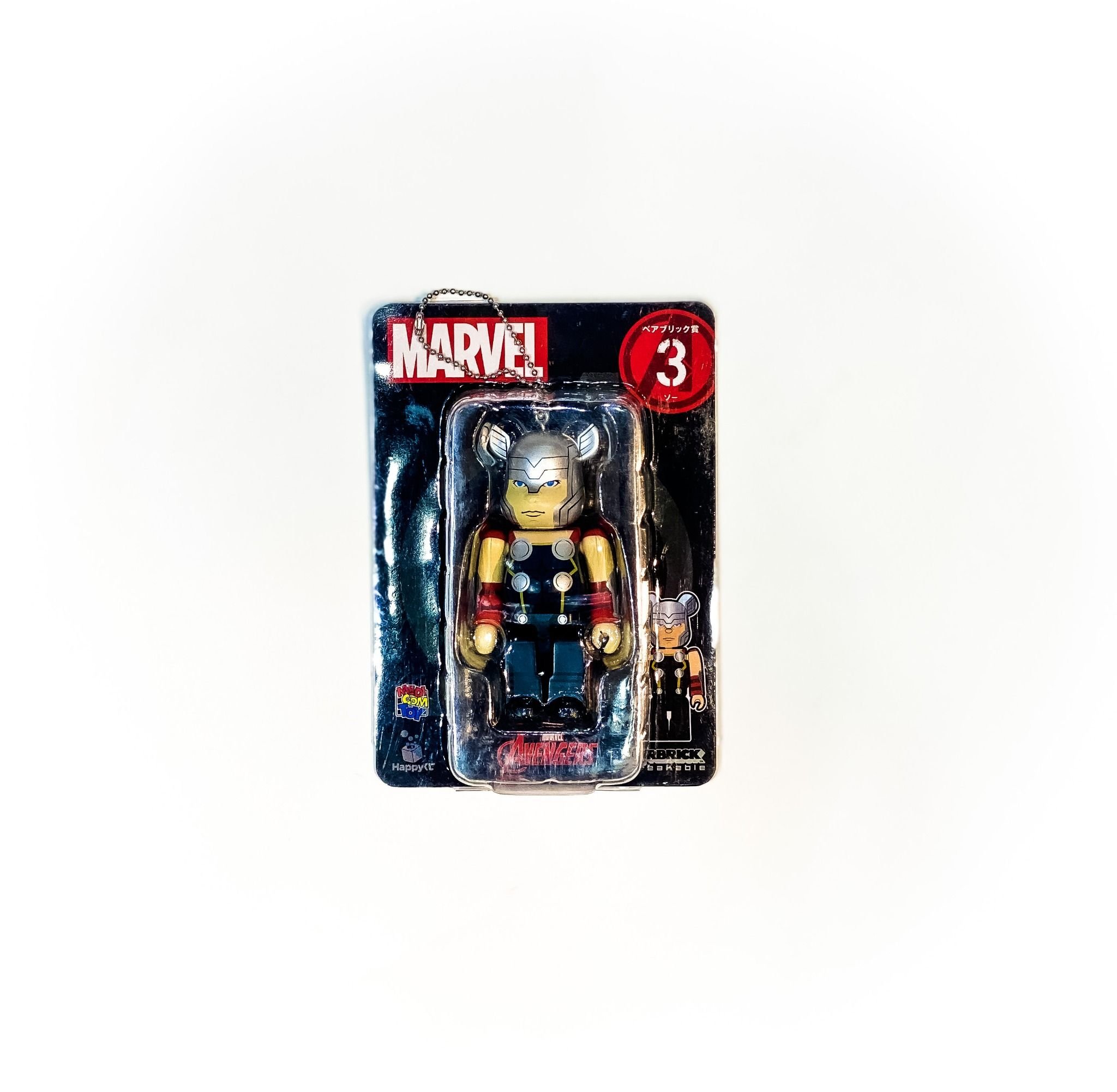  Bearbrick x Marvel Keychain 
