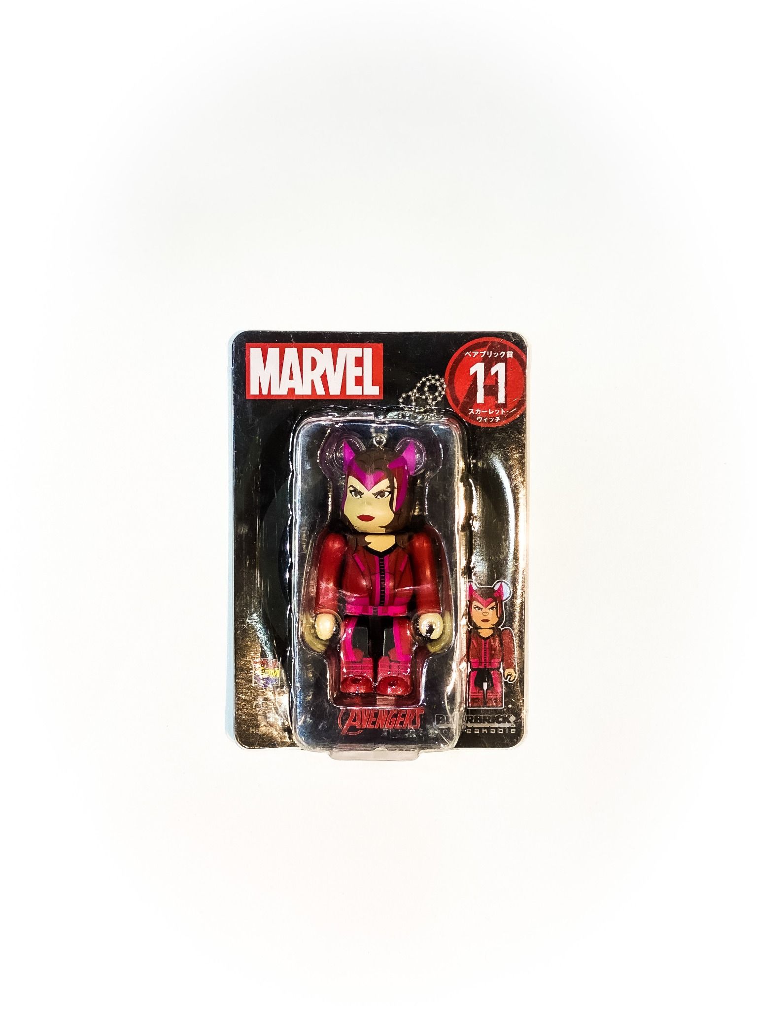  Bearbrick x Marvel Keychain 