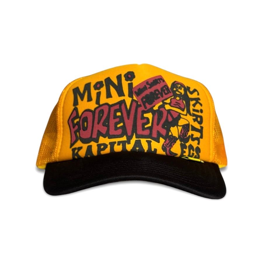  Kapital Cap Legs Mini Skirts Forever (Gold/Black) 