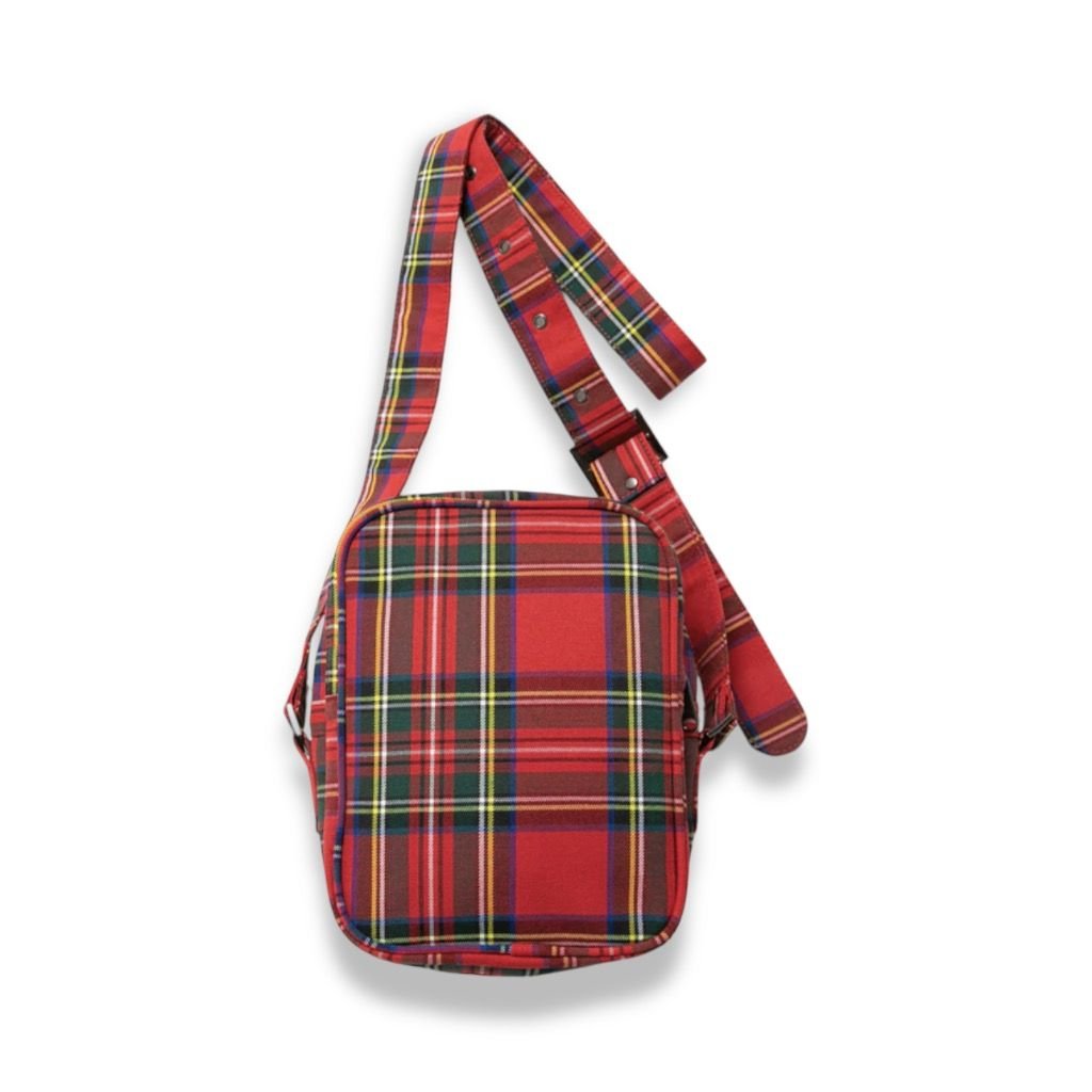  CPFM Shoulder Bag Check Adventure (Red) 