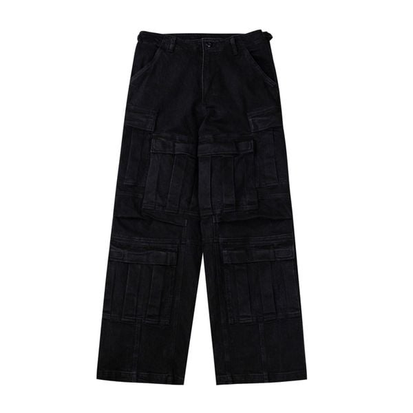  TokyoTeam Jeans Cargo Wndr1st Multipocket (Black) 