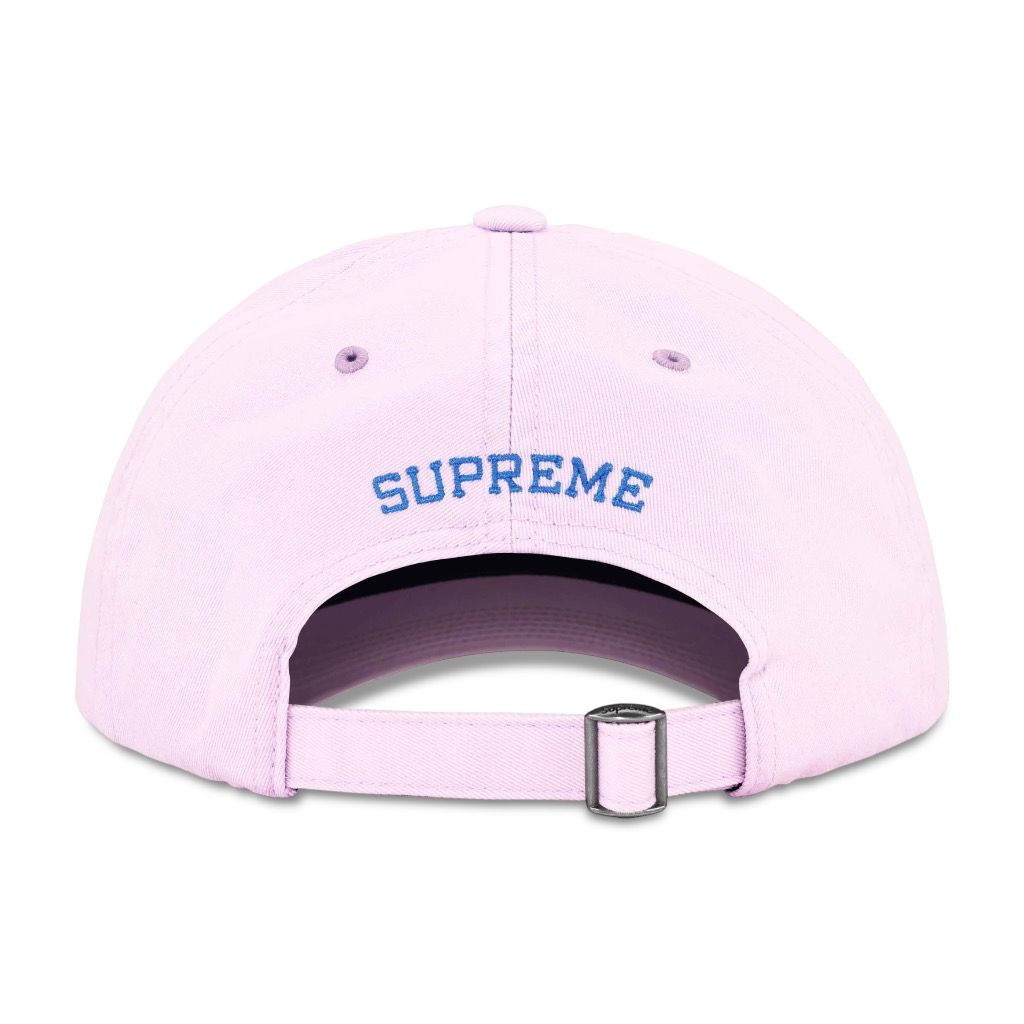  Supreme Cap Bleached Chino 6 Panel (Lavender) 