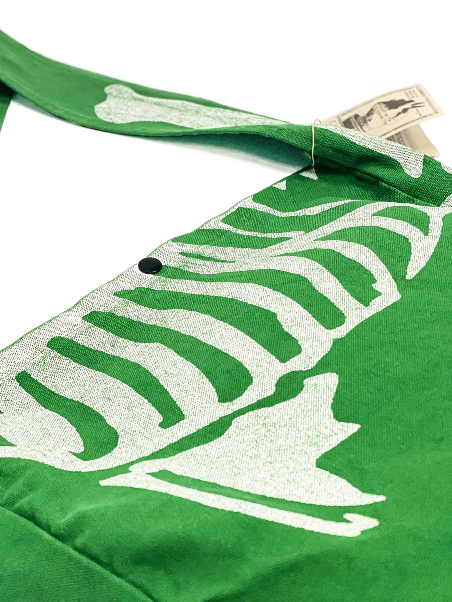  Kapital Tote Bag Skeleton Bones (Green) 