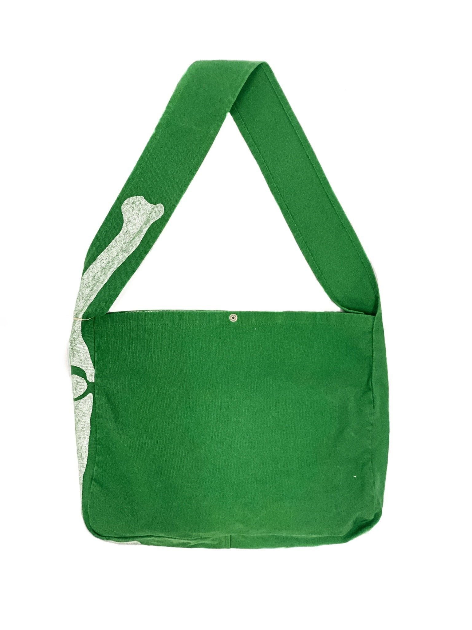 Kapital Tote Bag Skeleton Bones (Green) 