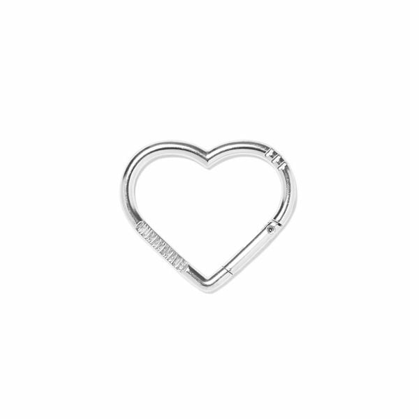  Human Made Carabiner Heart (Silver) 