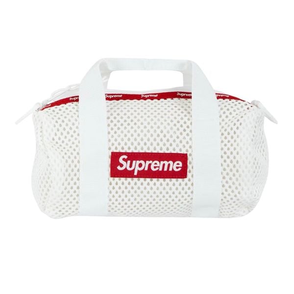  Supreme Duffle Bag Mini Mesh (White) 