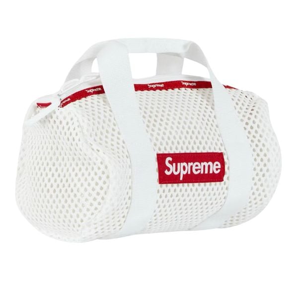  Supreme Duffle Bag Mini Mesh (White) 