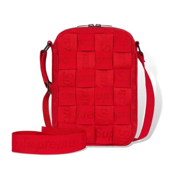  Supreme Shoulder Bag Woven (Red) 