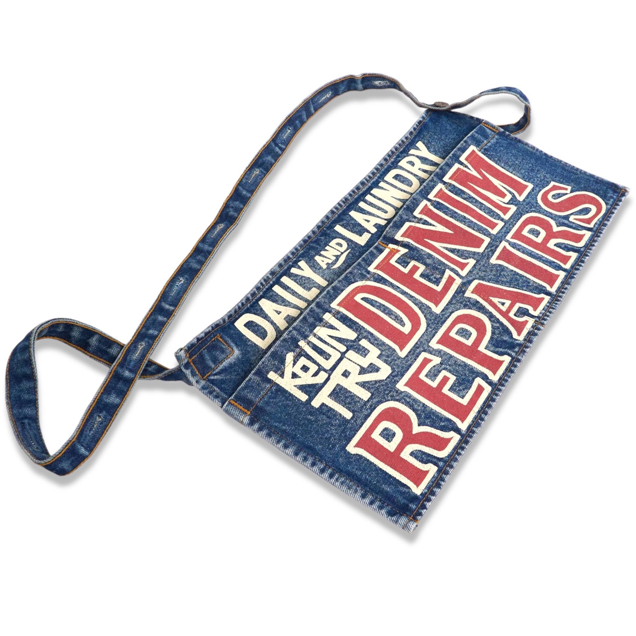  Kapital Short Apron Denim 14Oz (Blue) 