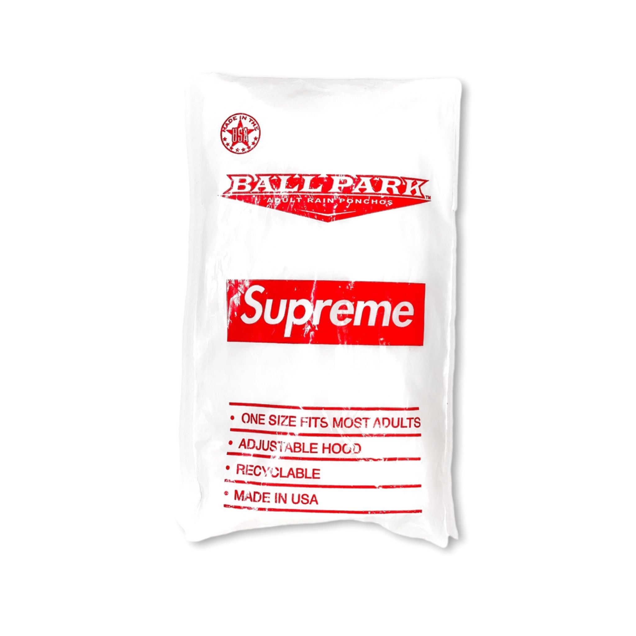  Supreme Ballpark Poncho 