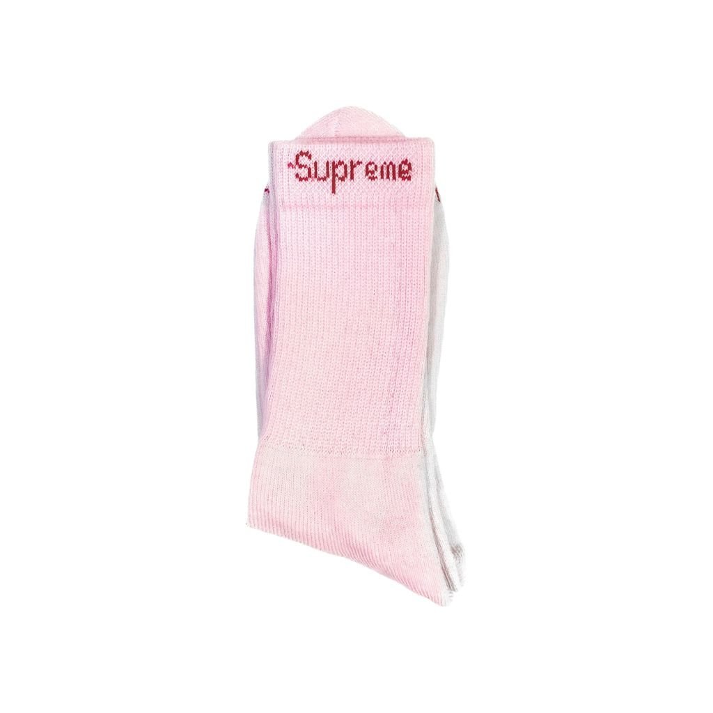  Supreme Socks (Pink) 