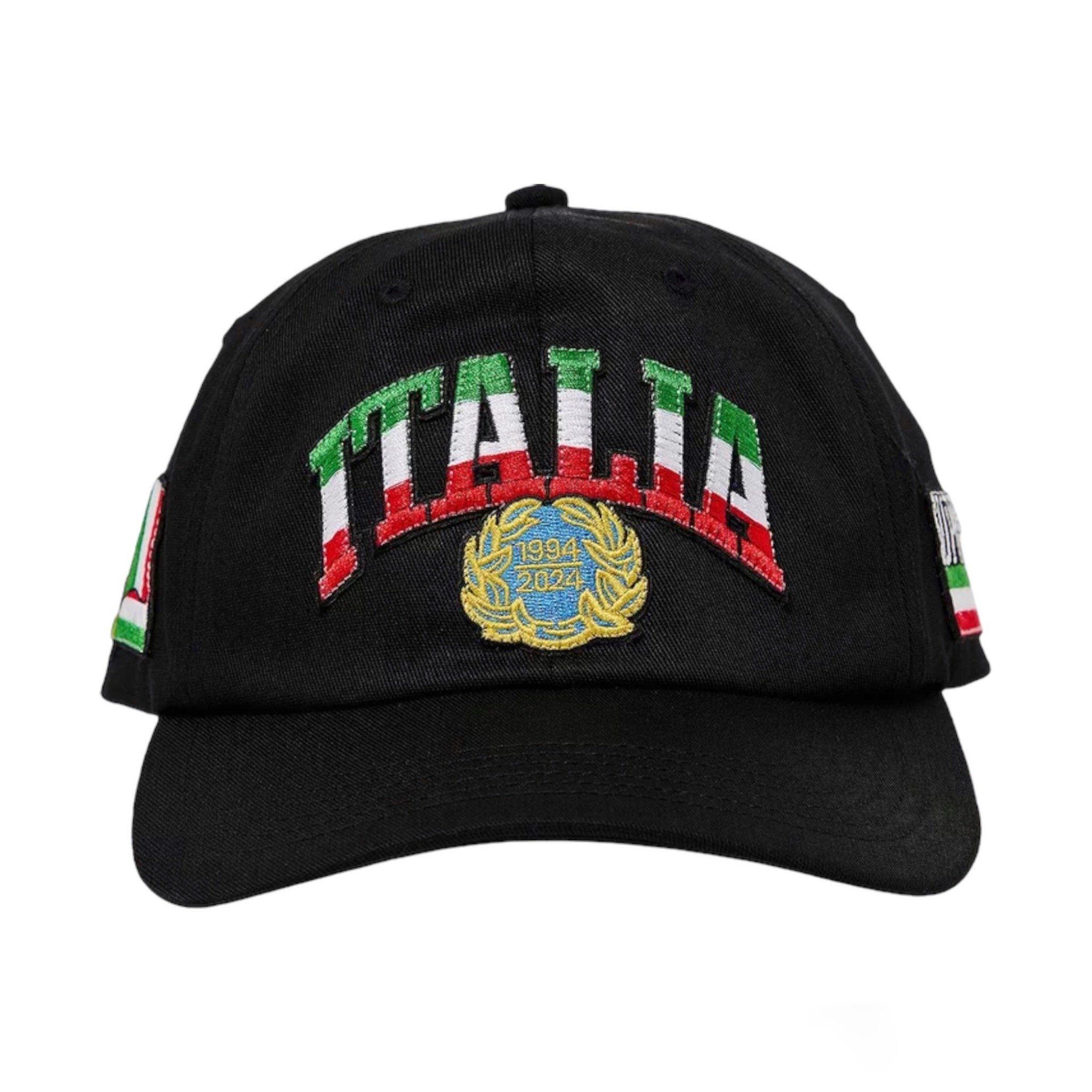  Supreme Cap Italia 6-Panel (Black) 