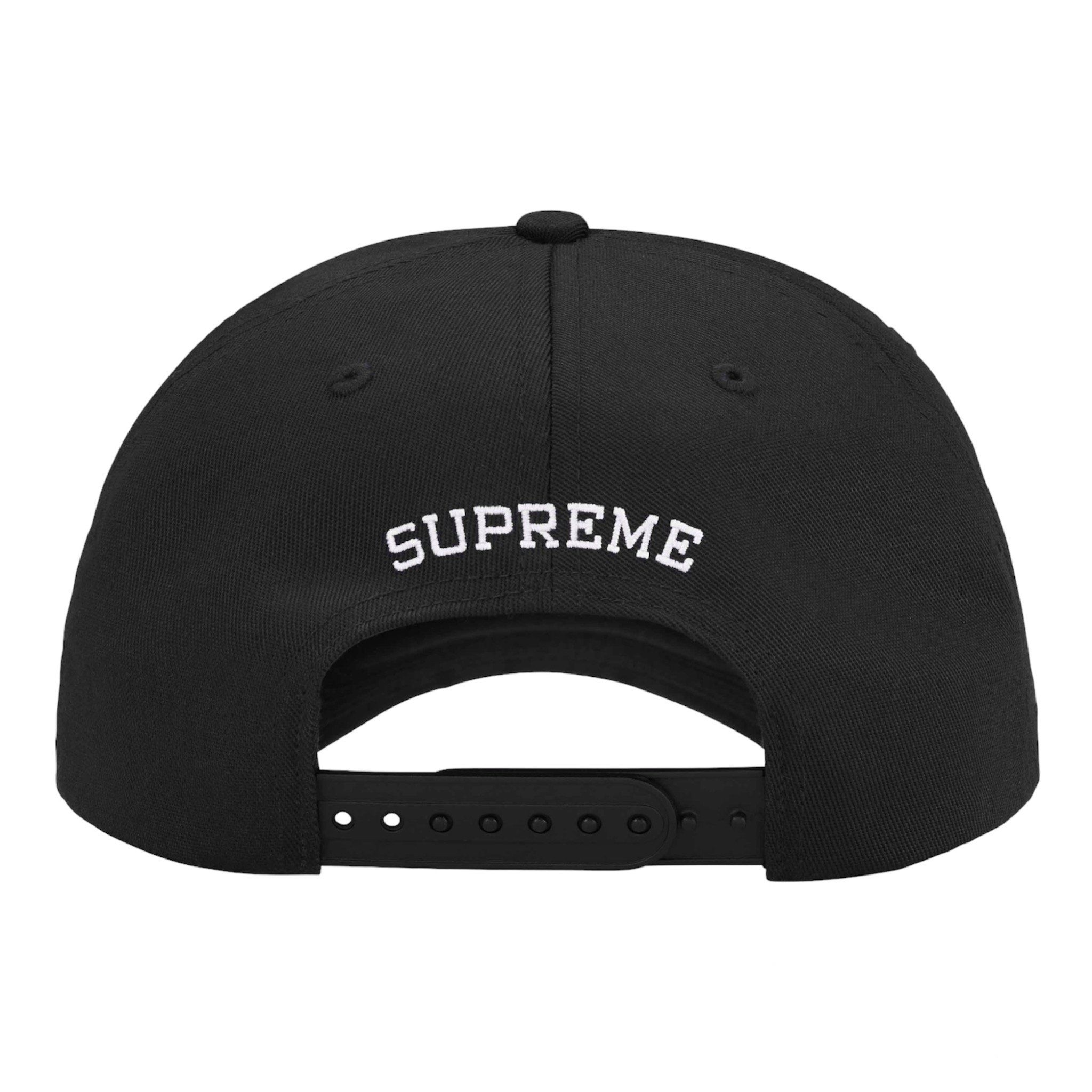 Supreme Cap Italia 6-Panel (Black) 