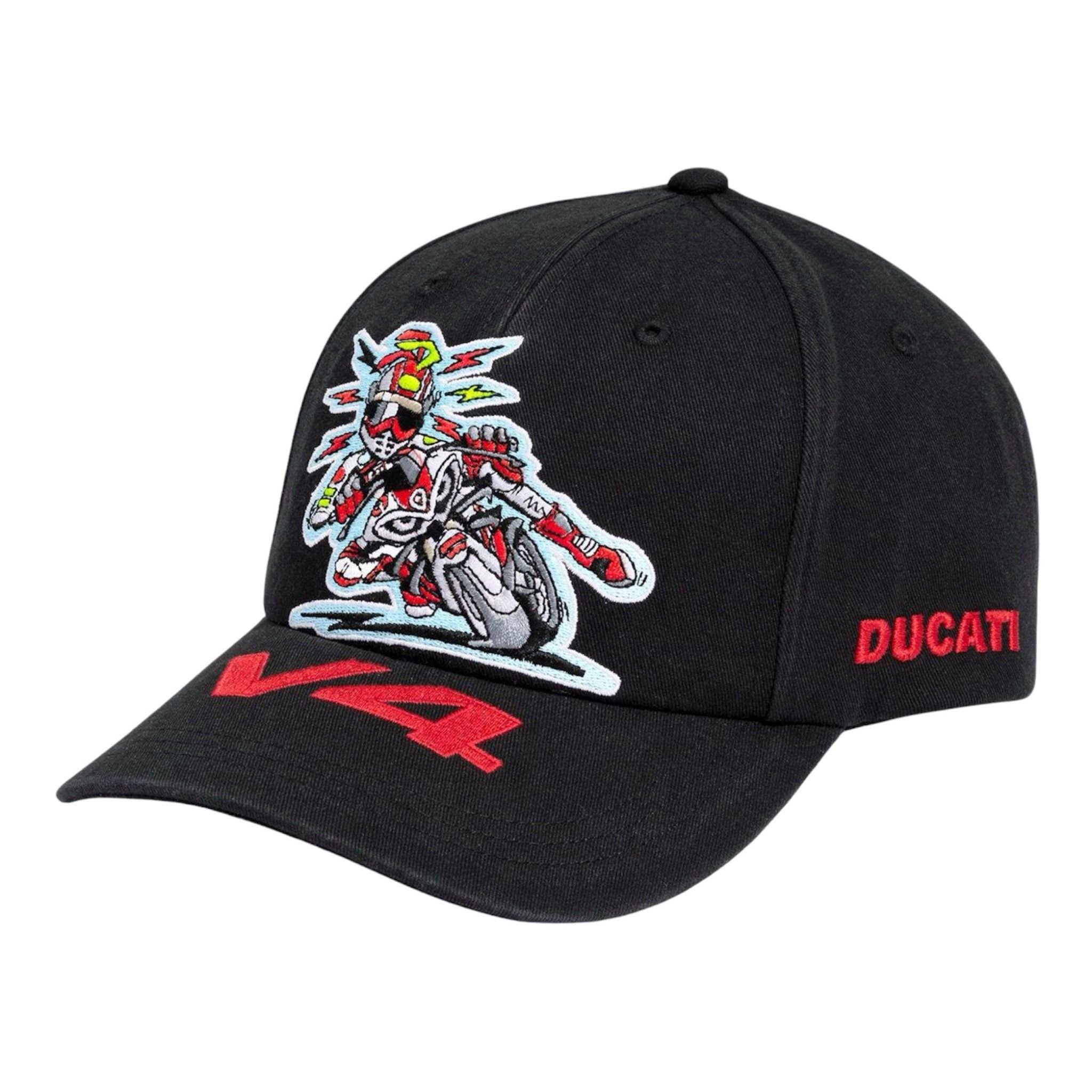  Supreme Cap Ducati 6-Panel (Black) 