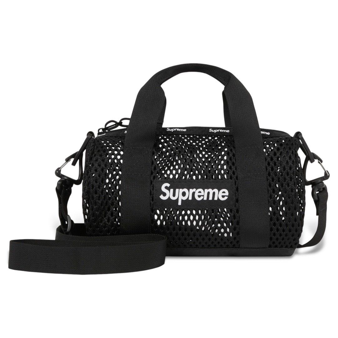  Supreme Mesh Mini Duffle Bag (Black) 
