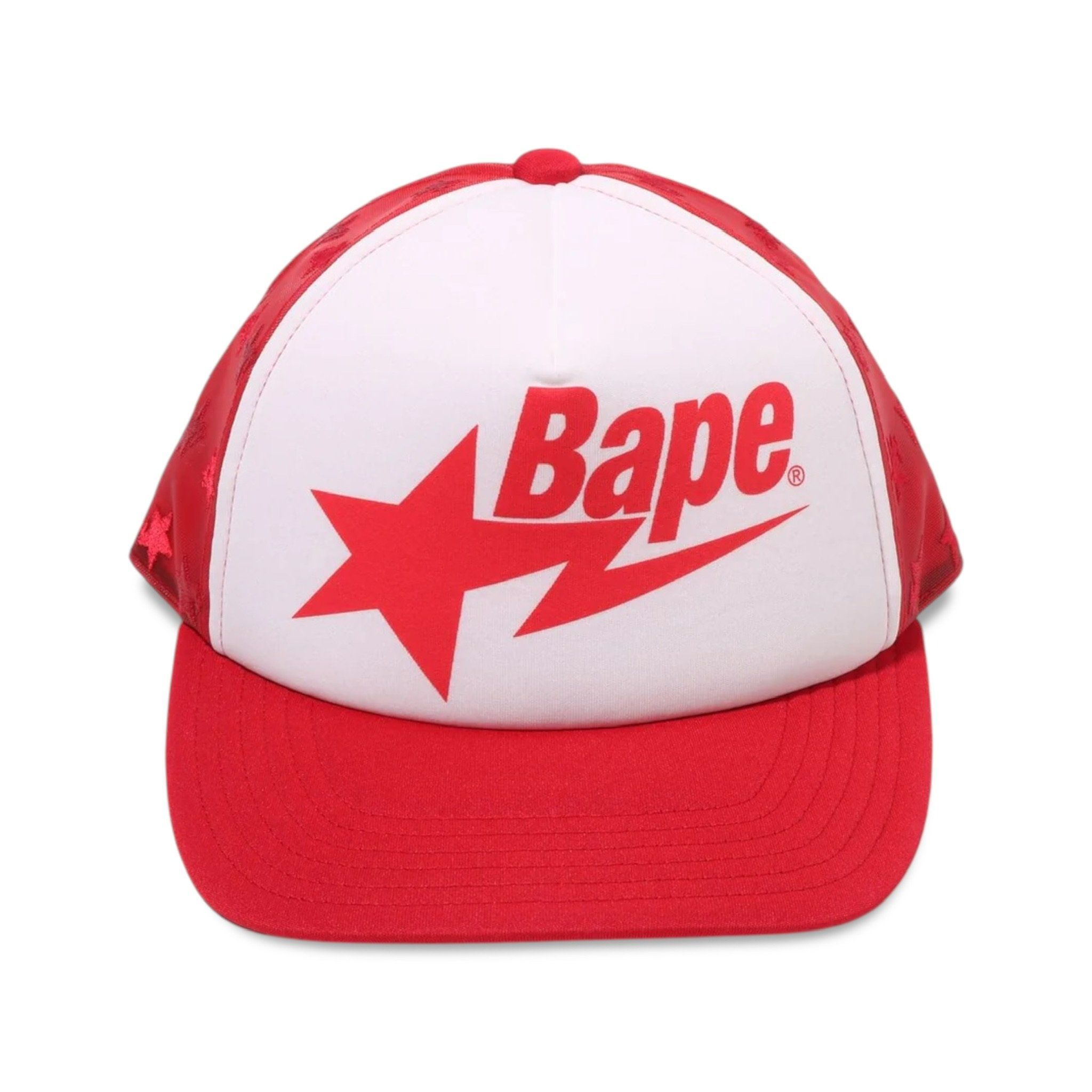  Bape Sta Mesh Cap (Red) 