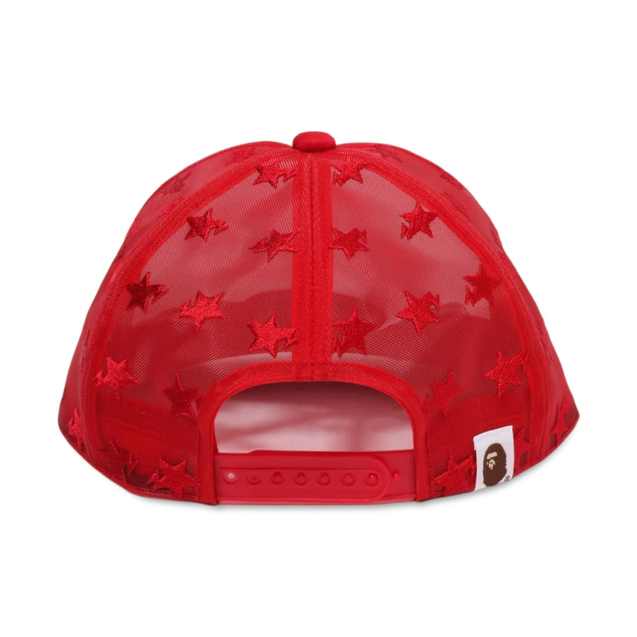  Bape Sta Mesh Cap (Red) 