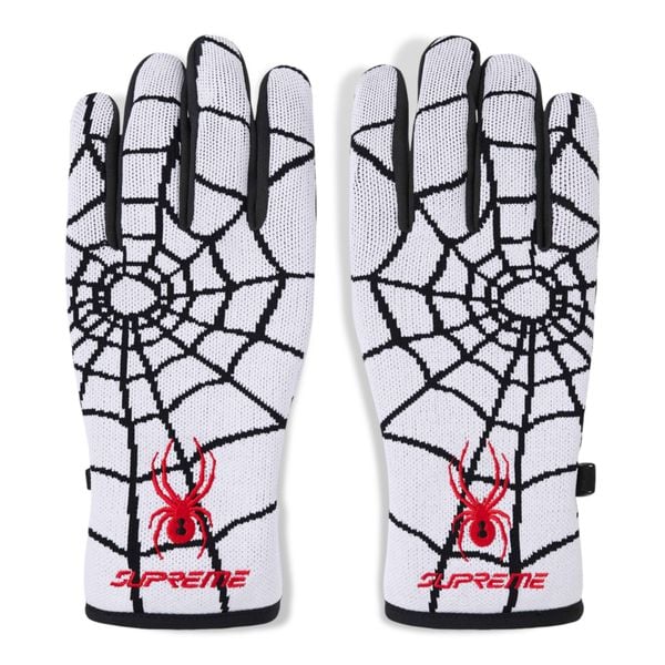  Supreme Gloves Spyder (White) 