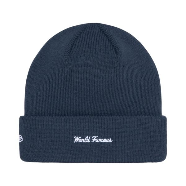  Supreme New Era Box Logo Beanie (Navy) 