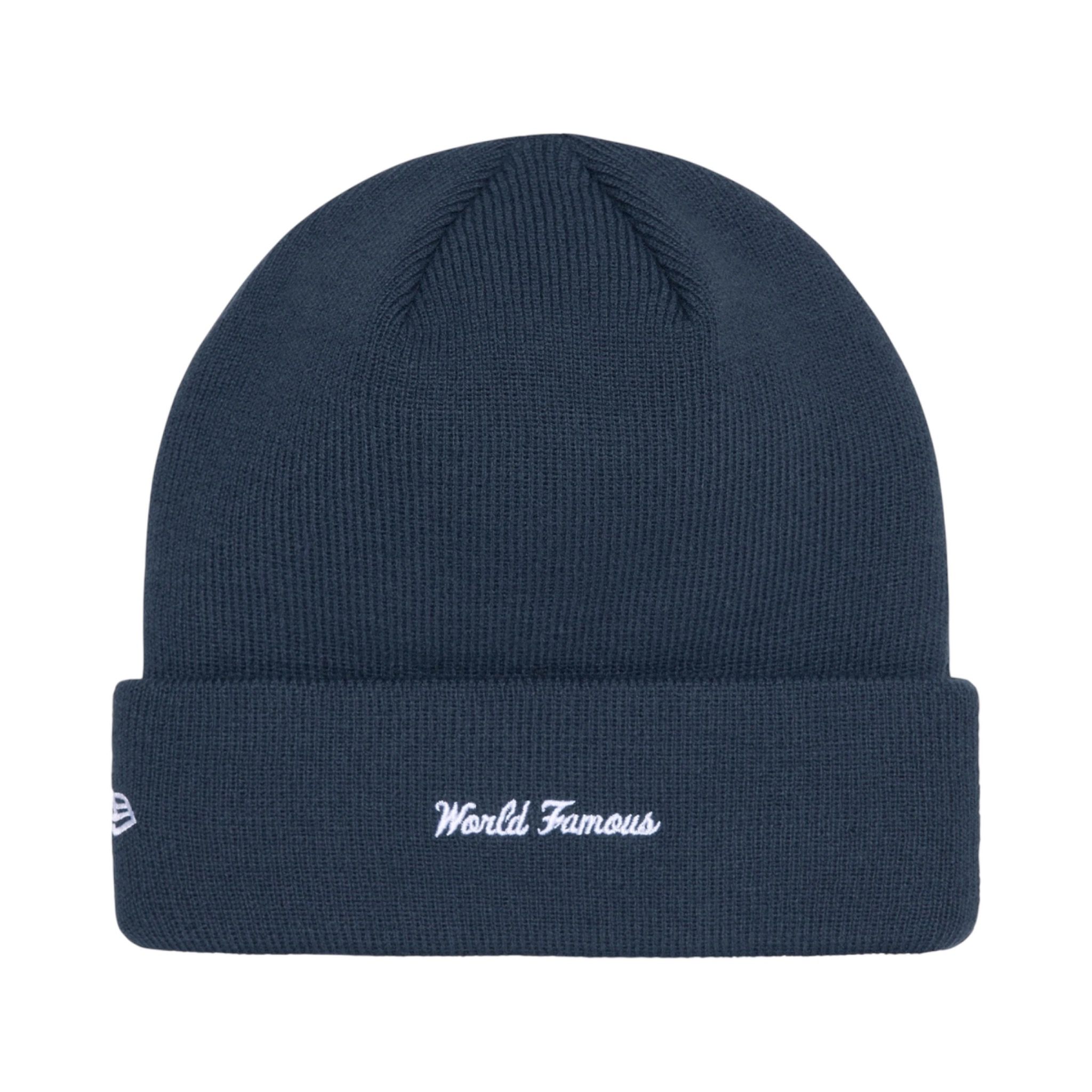  Supreme New Era Box Logo Beanie (Navy) 