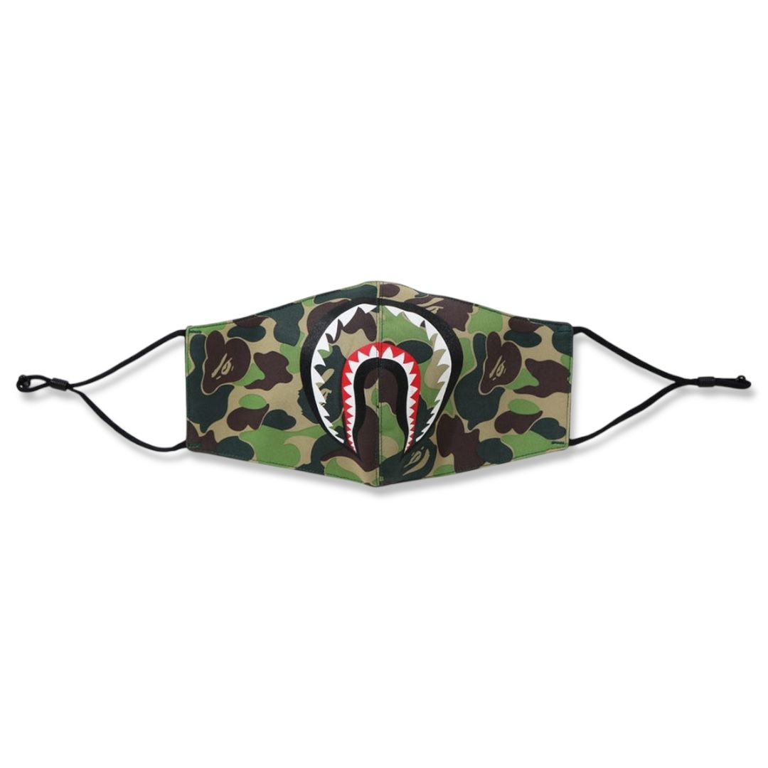  Bape ABC Camo Shark Mask (Green) 