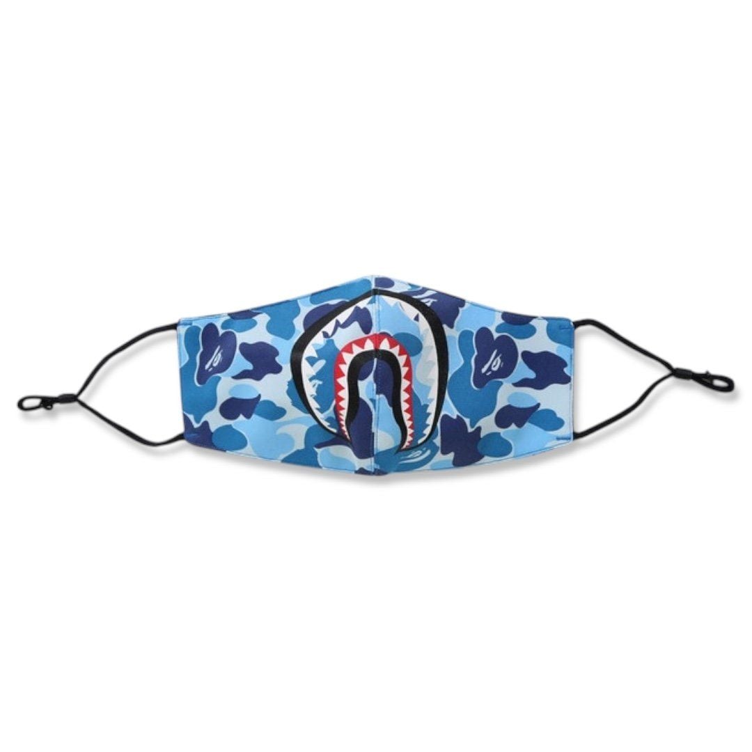  Bape ABC Camo Shark Mask (Blue) 