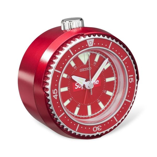  Supreme x Seiko Mai Alarm Clock (Red) 