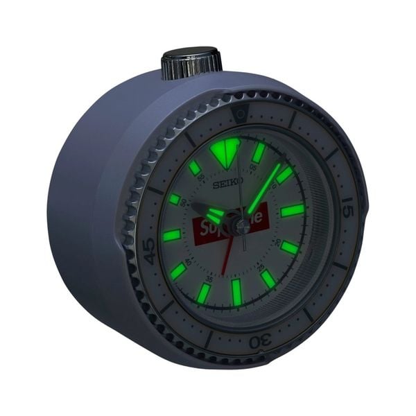  Supreme x Seiko Mai Alarm Clock (White) 