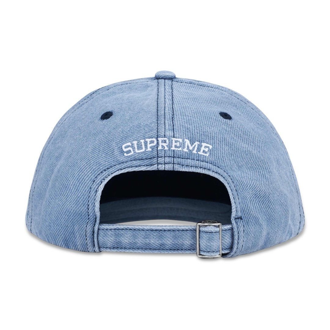  Supreme License Plate 6 Panel Cap (Denim) 