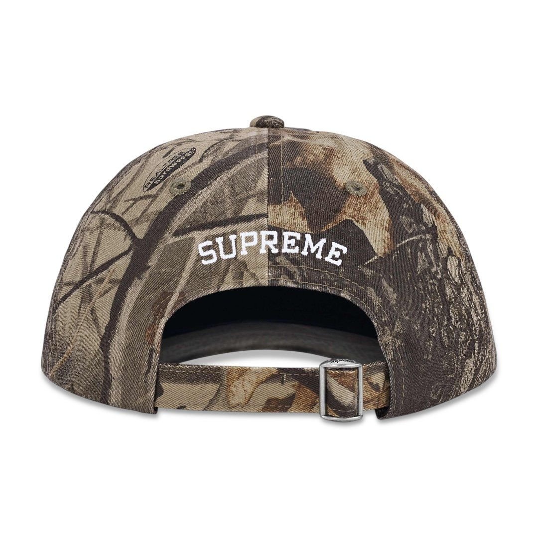  Supreme License Plate 6 Panel Cap (Camo) 