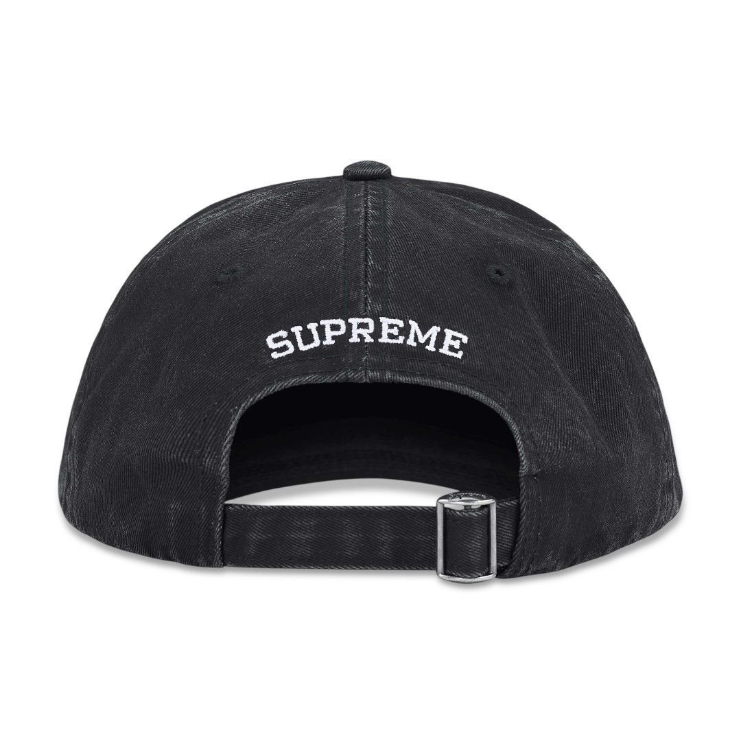  Supreme License Plate 6 Panel Cap (Black) 