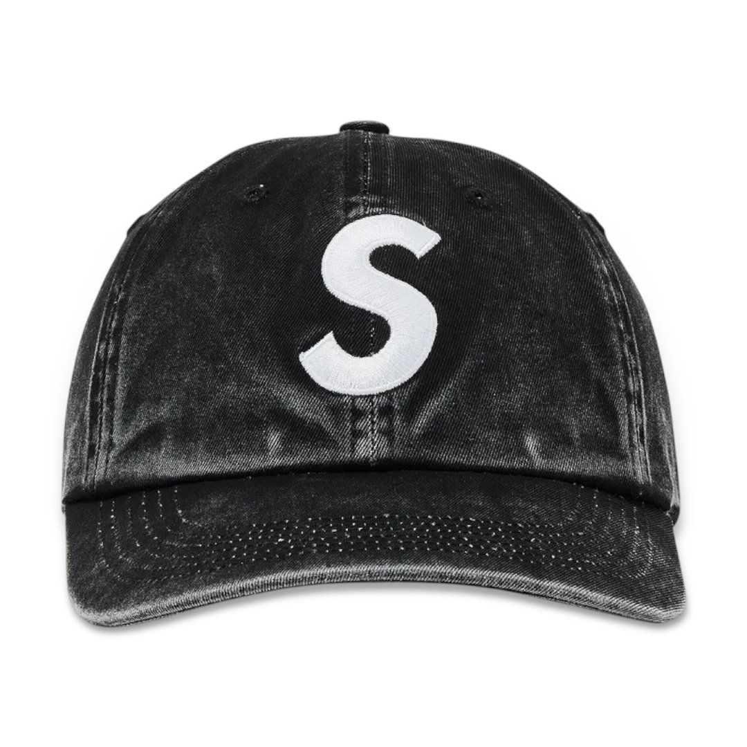  Supreme Pigment S Logo Hat (Black) 