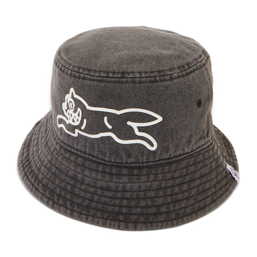  Ice Cream Washed Denim Hat (Black) 