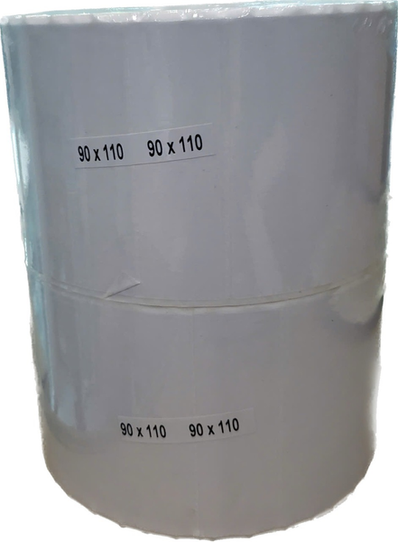 Giấy in nhãn 90x110mmx100m