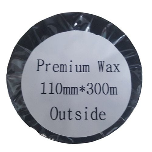 Mực in mã vạch Premium Wax 110×300