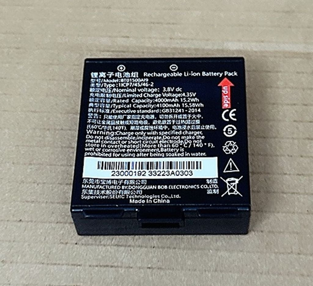 Pin máy in mã vạch Honeywell PB50