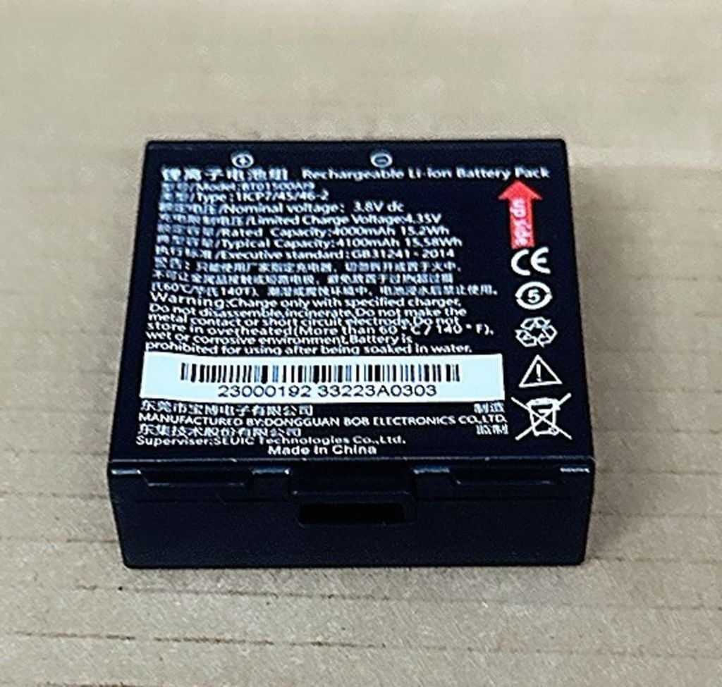 Pin máy in mã vạch Honeywell PB50