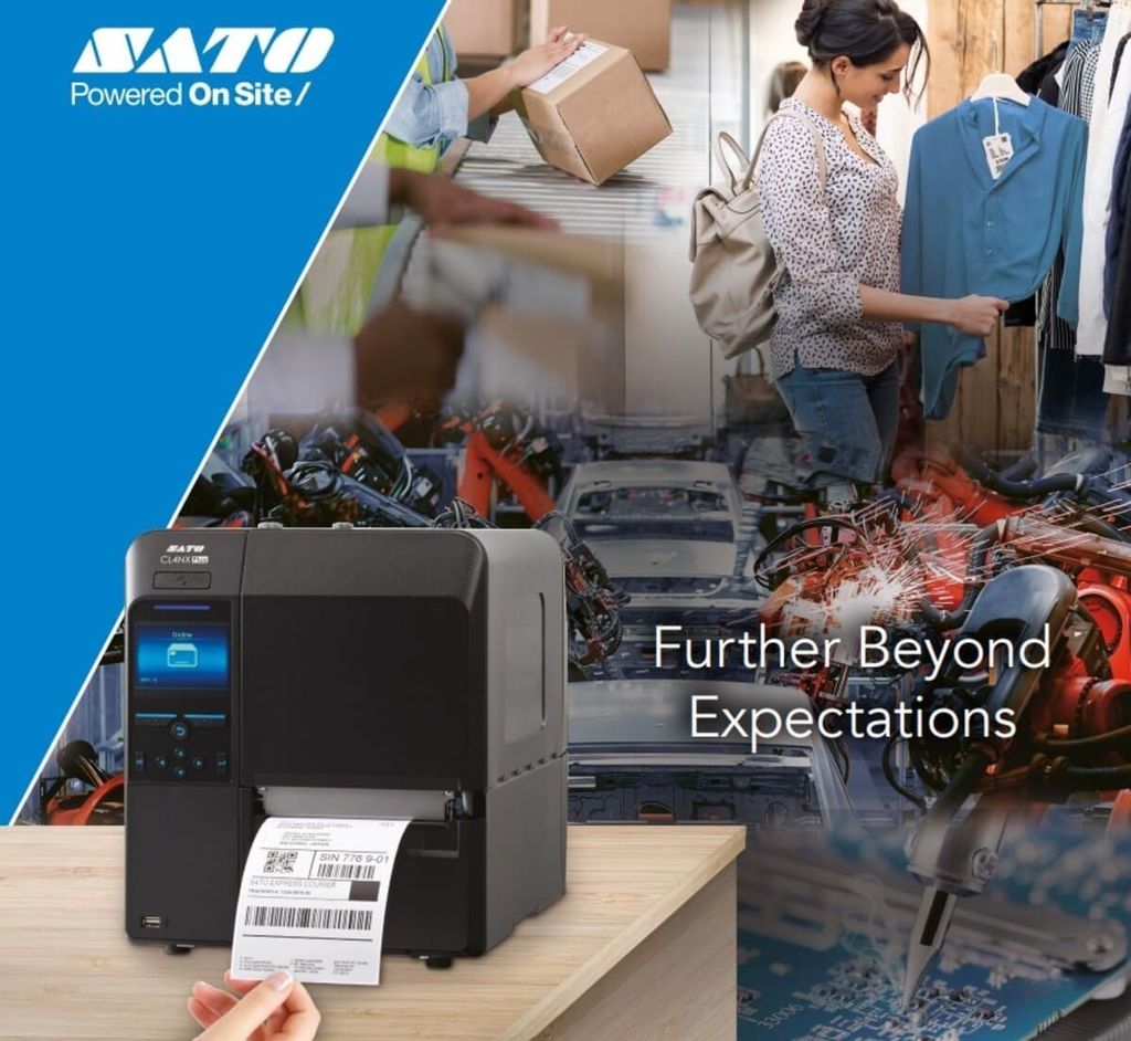 Máy in mã vạch Sato CL4NX Plus