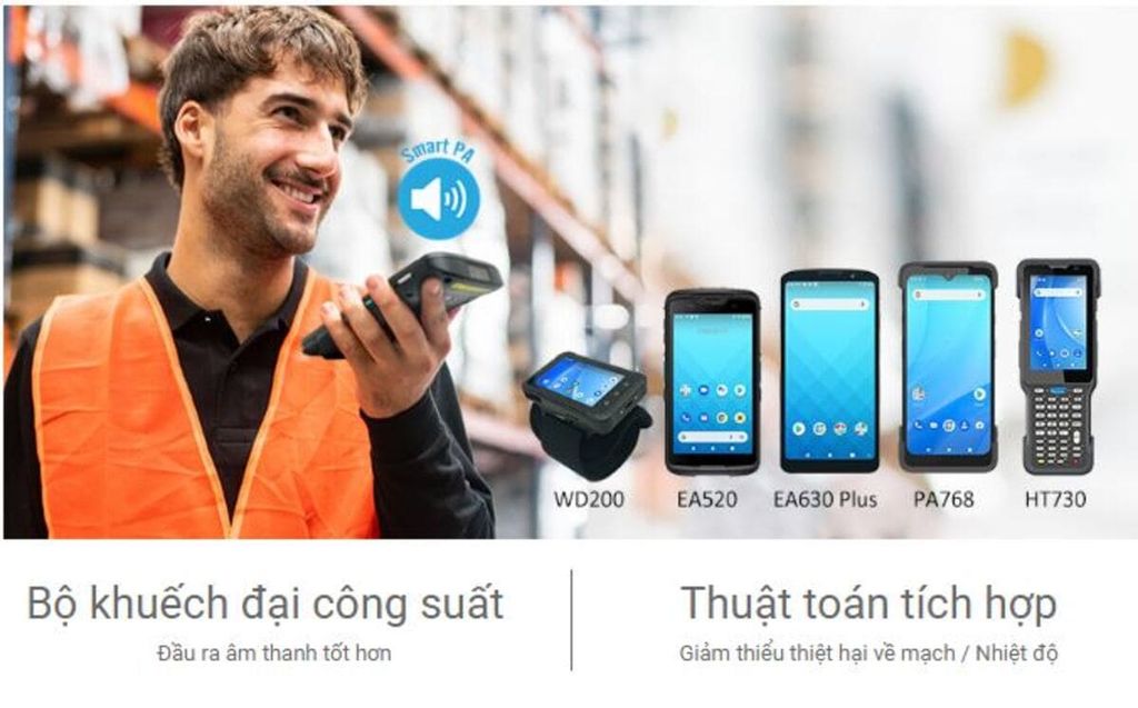 Máy tính di động Unitech PA768