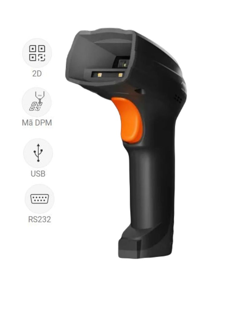 Máy đọc mã vạch Urovo K200-Đọc mã vạch 2D, mã DPM tốc độ cao