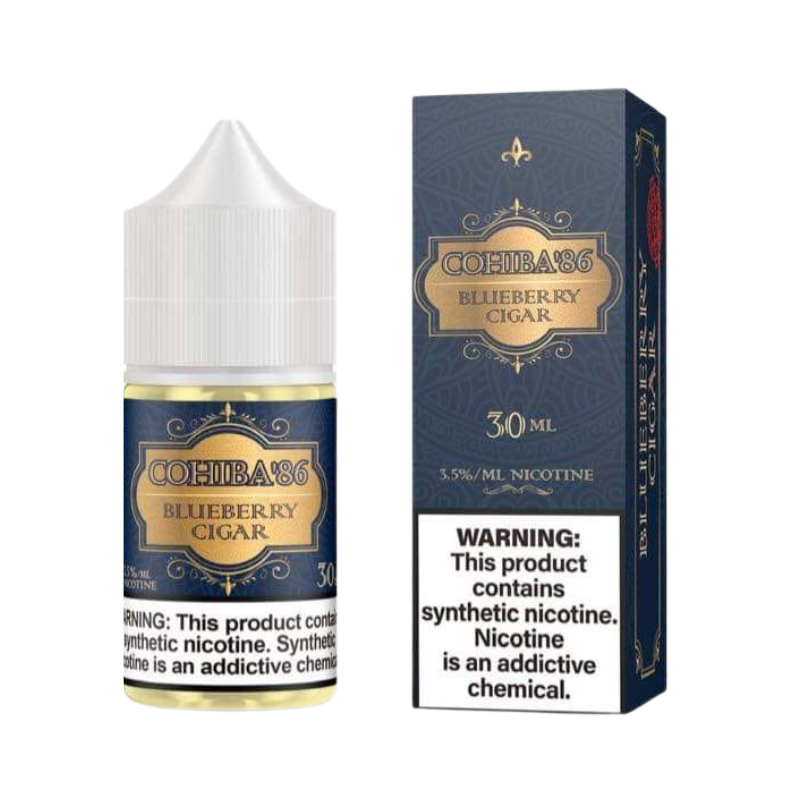 BLUEBERRY CIGAR BY COHIBA'86 (XÌ GÀ VIỆT QUÂT)(30ML) The Vape Citi