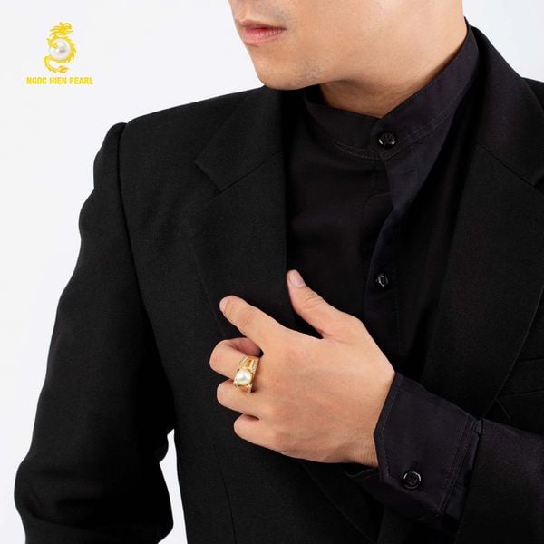  Nhẫn ngọc trai Southsea nam GR0M00 