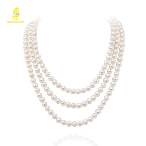  Chuỗi cổ ngọc trai Freshwater NS0073X 