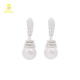  Bông tai ngọc trai sang trọng kết hợp vàng 18K GDE311 