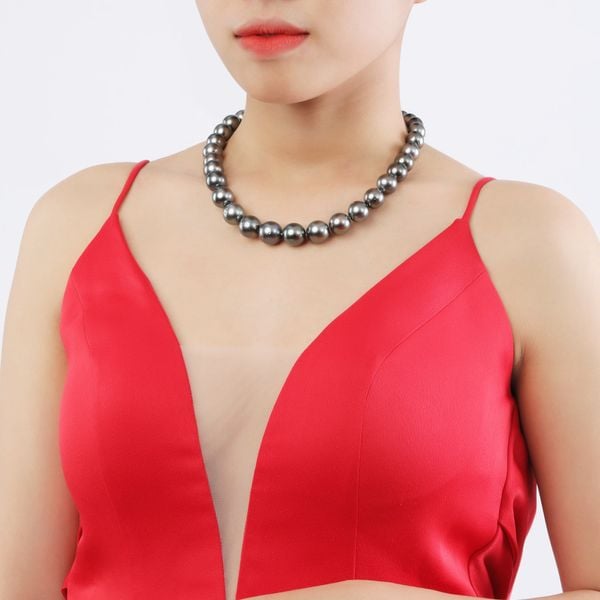  Chuỗi cổ ngọc trai Tahiti 4A NSSP03 