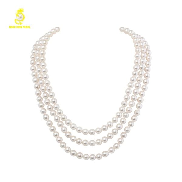  Chuỗi cổ ngọc trai Akoya 3A NT0010 