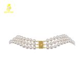  Chuỗi cổ ngọc trai Akoya 3A NT0010 
