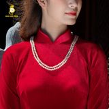  Chuỗi cổ ngọc trai Akoya 3A NS0640X 