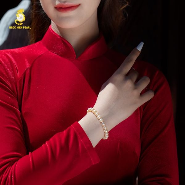 Vòng tay ngọc trai Akoya 3A BS0640 
