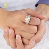  Nhẫn ngọc trai Southsea nam GR0M00 